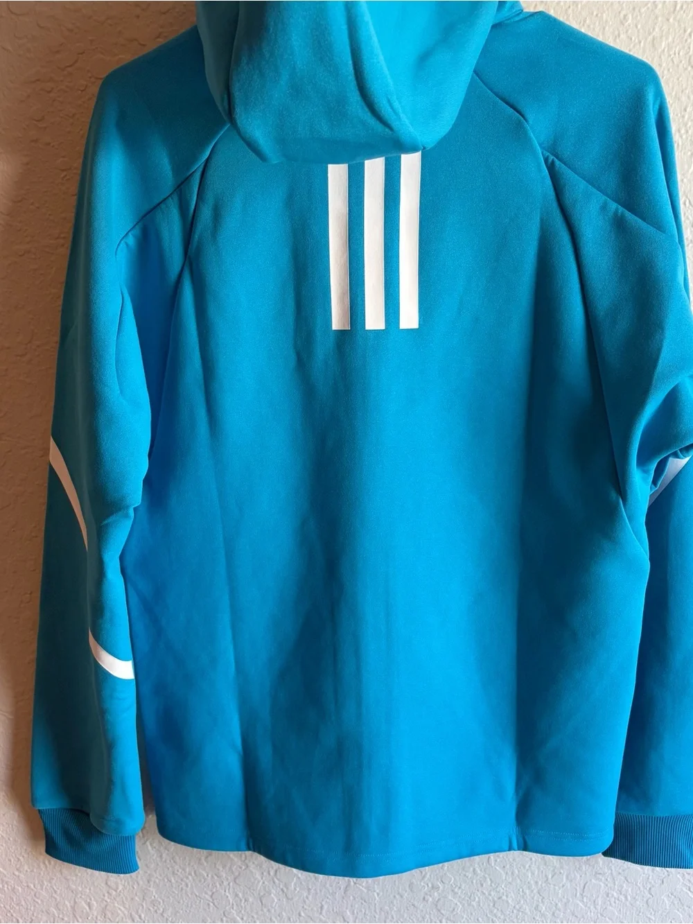 Charlotte FC adidas Anthem Travel Full Zip Hoodie Jacket - Mens’s Small MLS NWT